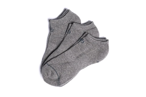 Emerson Basic Low Κάλτσες Κοντές 3 Ζευγάρια (241.EU08.41 GREY ML)