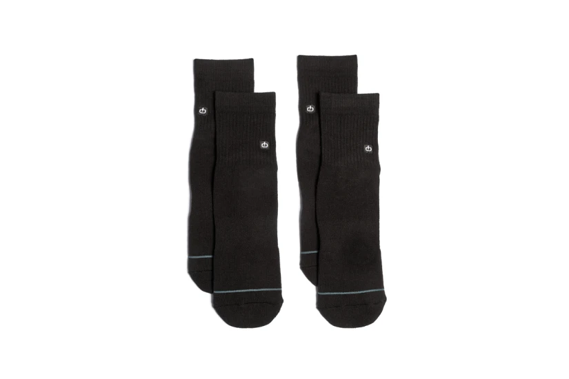 Emerson Premium Unisex Μεσαίες Kάλτσες 2 Τεμάχια Μαύρες 