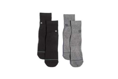 Emerson Κάλτσες Ψηλές 2 Ζευγάρια (241.EU08.43 BLACK-GREY ML)