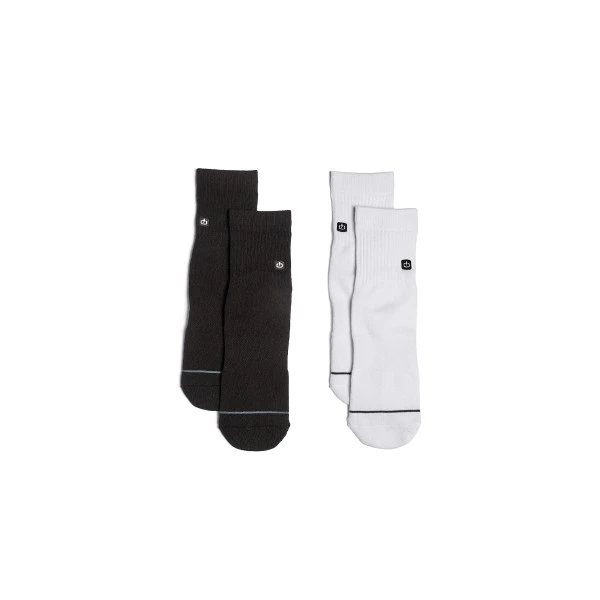 Emerson Basic Mid Crew Κάλτσες Ψηλές 2 Ζευγάρια (241.EU08.43 WHITE-BLACK)