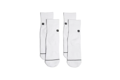 Emerson Basic Mid Crew Κάλτσες Ψηλές 2 Ζευγάρια (241.EU08.43 WHITE-WHITE)