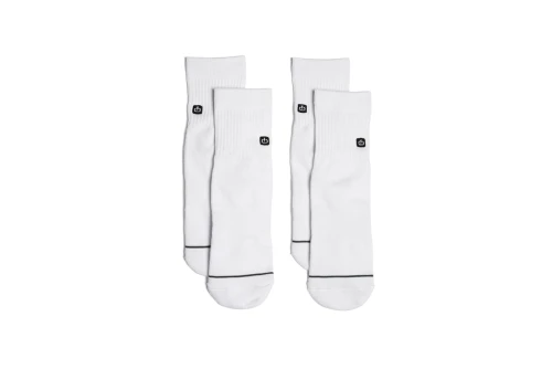 Emerson Basic Mid Crew Κάλτσες Ψηλές 2 Ζευγάρια (241.EU08.43 WHITE-WHITE)