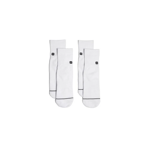Emerson Basic Mid Crew Κάλτσες Ψηλές 2 Ζευγάρια (241.EU08.43 WHITE-WHITE)