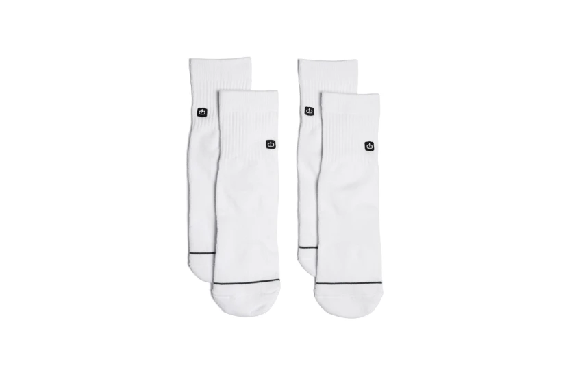 Emerson Premium Unisex Μεσαίες Kάλτσες 2 Τεμάχια Λευκές