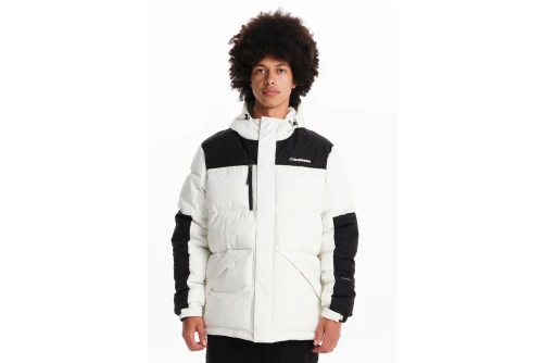 Emerson Μπουφάν Puffer Ανδρικό (242.EM10.58 OFF WHITE-BLACK)