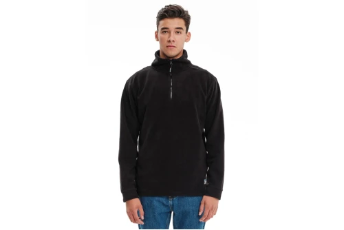 Emerson Μπλούζα Με Φερμουάρ Ανδρική (242.EM28.23 BLACK)