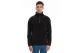 Emerson Ανδρική Half Zip Fleece Μακρυμάνικη Μπλούζα Μαύρη