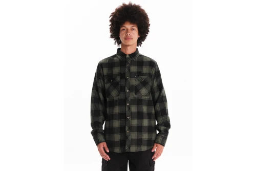 Emerson Πουκάμισο Μακρυμάνικο Ανδρικό (242.EM60.80 OLIVE-BLACK)