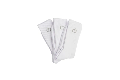 Emerson Basic Crew Κάλτσες Ψηλές 3 Ζευγάρια (242.EU08.03 WHITE)