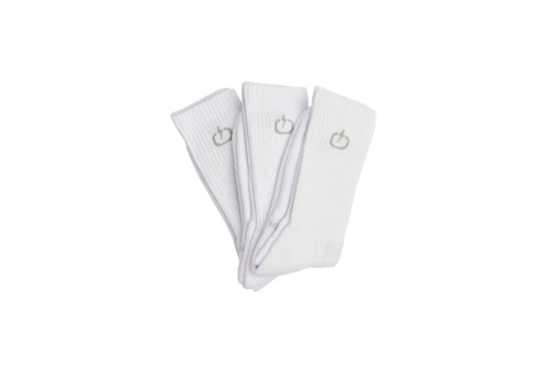 Emerson Basic Crew Κάλτσες Ψηλές 3 Ζευγάρια (242.EU08.03 WHITE)