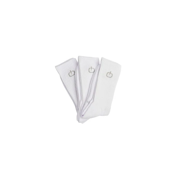 Emerson Basic Crew Κάλτσες Ψηλές 3 Ζευγάρια (242.EU08.03 WHITE)