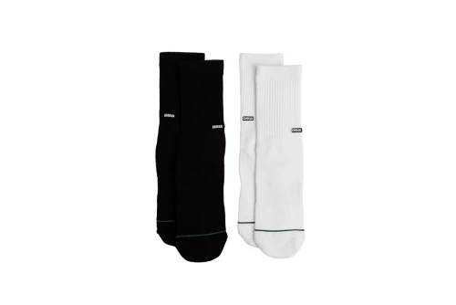 Emerson Basic Crew Κάλτσες Ψηλές 2 Ζευγάρια (242.EU08.48 WHITE-BLACK)