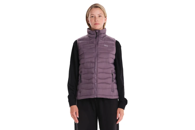 Emerson Γυναικείο Μπουφάν Puffer Αμάνικο Μωβ