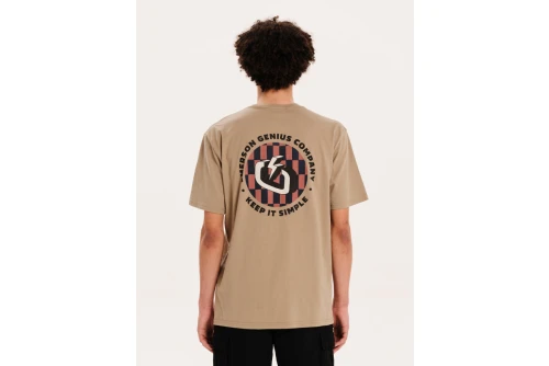 Emerson Genius Company Keep It Simple T-Shirt Ανδρικό (251.EM33.04 SMOKE BEIGE)