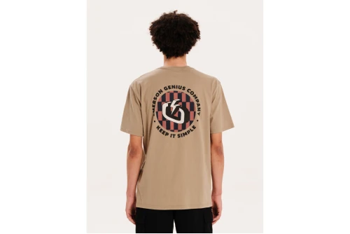 Emerson Genius Company Keep It Simple T-Shirt Ανδρικό (251.EM33.04 SMOKE BEIGE)