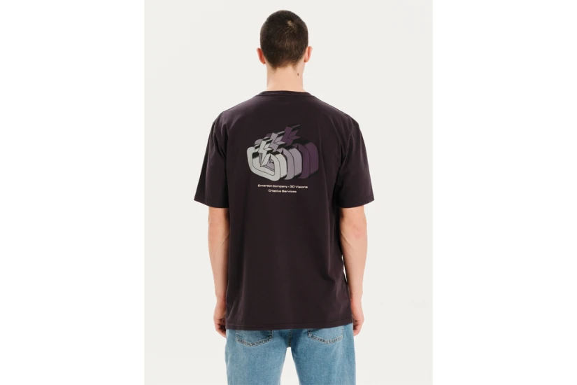 Emerson Company 3D Visions Ανδρικό Κοντομάνικο T-Shirt Μπλε Σκούρο