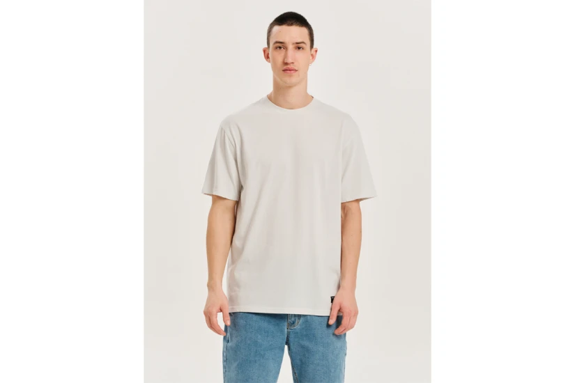 Emerson Ανδρικό Κοντομάνικο T-Shirt Γκρι Ανοιχτό