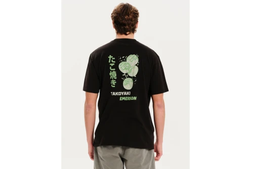 Emerson Takoyaki T-Shirt Ανδρικό (251.EM33.50 BLACK)