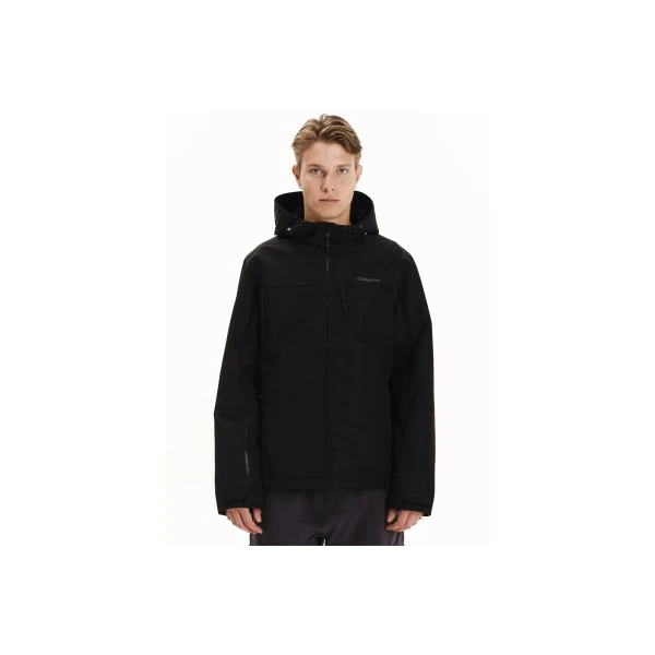 Emerson Hooded Μπουφάν Αντιανεμικό Ανδρικό (252.EM10.115 BLACK)