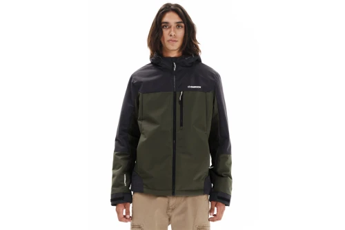 Emerson Hooded Μπουφάν Αντιανεμικό Ανδρικό (252.EM10.115 PINE GREEN-EBONY)