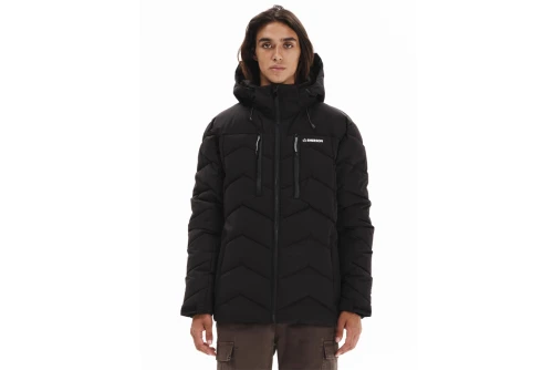 Emerson Detachable Hood Μπουφάν Puffer Ανδρικό (252.EM10.23 BLACK)