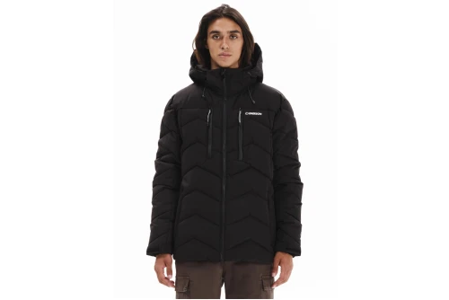 Emerson Detachable Hood Μπουφάν Puffer Ανδρικό (252.EM10.23 BLACK)