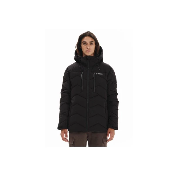 Emerson Detachable Hood Μπουφάν Puffer Ανδρικό (252.EM10.23 BLACK)