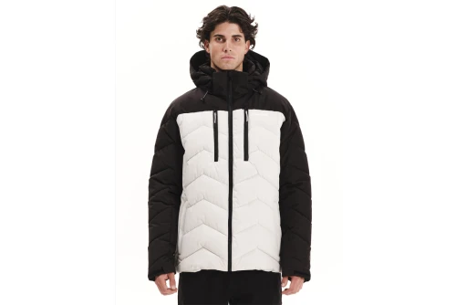 Emerson Detachable Hood Μπουφάν Puffer Ανδρικό (252.EM10.23 CLAY GREY-BLACK)