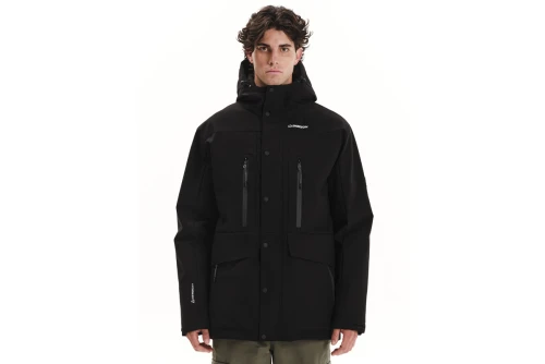 Emerson Hood Μπουφάν Παρκά Ανδρικό (252.EM10.29 BLACK)