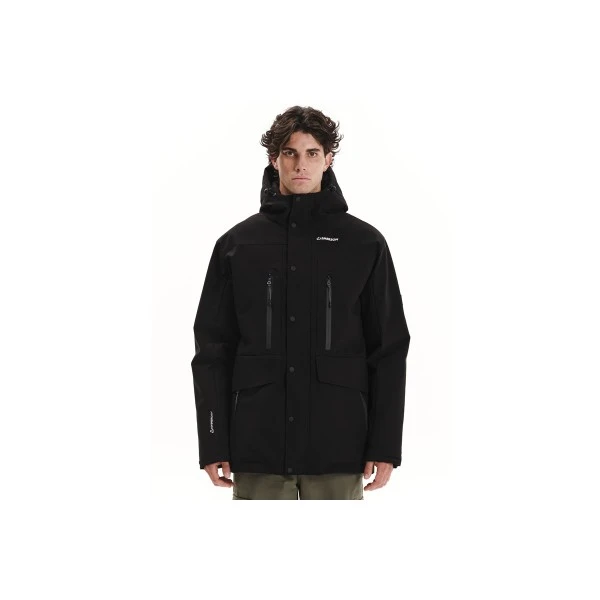 Emerson Hood Μπουφάν Παρκά Ανδρικό (252.EM10.29 BLACK)