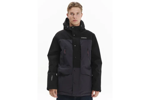 Emerson Hood Μπουφάν Παρκά Ανδρικό (252.EM10.29 EBONY-BLACK)