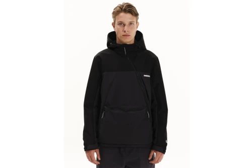 Emerson Hooded Μπουφάν Αντιανεμικό Ανδρικό (252.EM10.68 EBONY-BLACK)
