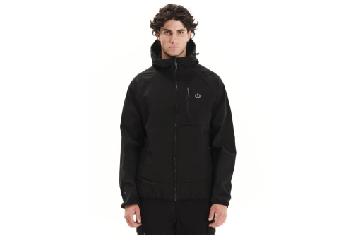 Emerson Raglan Bonded Μπουφάν Αντιανεμικό Ανδρικό (252.EM11.11 BLACK)