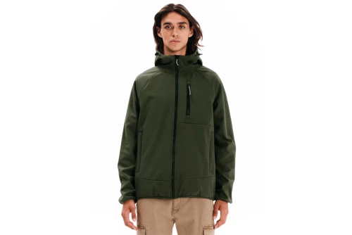 Emerson Raglan Bonded Μπουφάν Αντιανεμικό Ανδρικό (252.EM11.11 OLIVE GREEN)