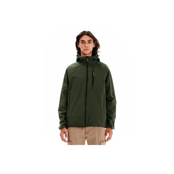 Emerson Raglan Bonded Μπουφάν Αντιανεμικό Ανδρικό (252.EM11.11 OLIVE GREEN)