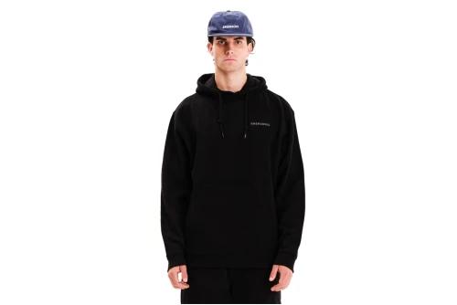 Emerson Oversized Hoodie Ανδρικό (252.EM20.50 BLACK)