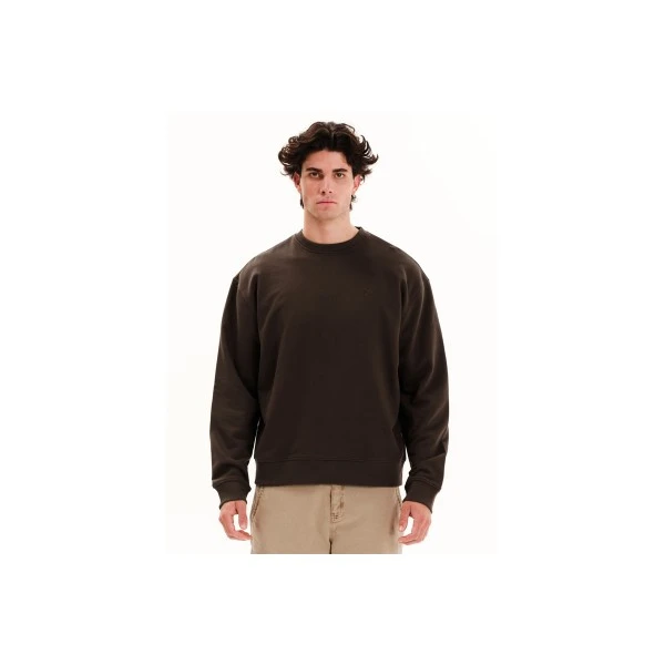 Emerson Classic Μπλούζα Με Λαιμόκοψη Ανδρική (252.EM20.97 D.BROWN)
