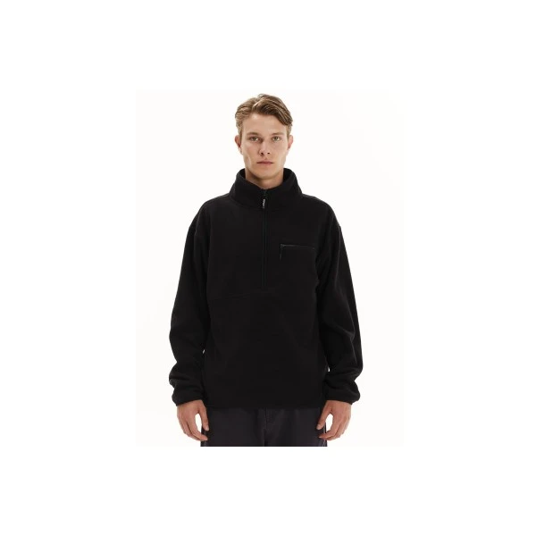 Emerson Half Zip Μπλούζα Fleece Με Φερμουάρ Ανδρική (252.EM28.06 BLACK)