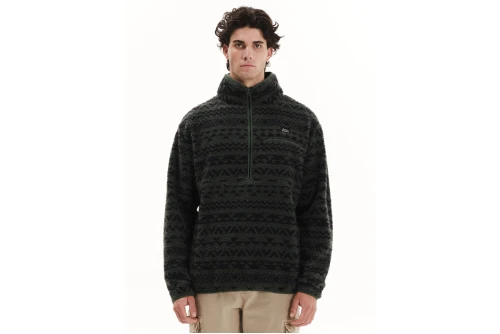 Emerson Μπλούζα Sherpa Με Φερμουάρ Ανδρική (252.EM280.405 PR541 GREEN)
