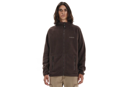 Emerson Full Zip Ζακέτα Fleece Ανδρική (252.EM29.19 D. BROWN)