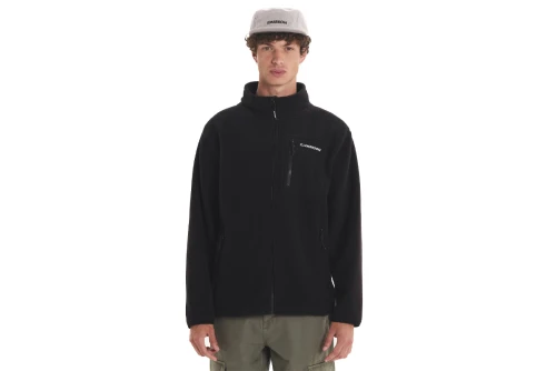 Emerson Full Zip Ζακέτα Fleece Ανδρική (252.EM290.27 BLACK)