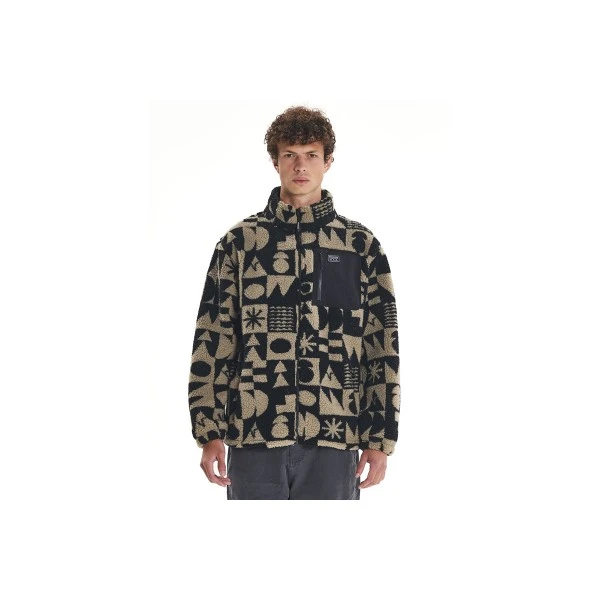 Emerson Ζακέτα Sherpa Fleece Ανδρική (252.EM290.429 PR542B BEIGE)