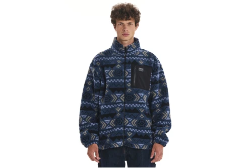 Emerson Ζακέτα Sherpa Fleece Ανδρική (252.EM290.429 PR548 BLUE)