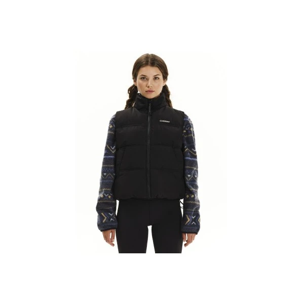 Emerson Μπουφάν Αμάνικο Puffer Γυναικείο (252.EW10.73 BLACK)