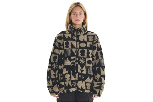 Emerson Ζακέτα Sherpa Fleece Γυναικεία (252.EW290.439 PR542B BEIGE)