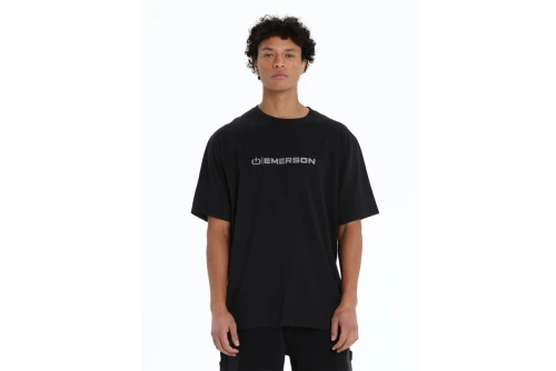 Emerson Logo T-Shirt Ανδρικό (261.EM33.03 BLACK)