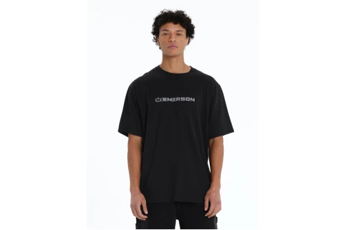 Emerson Logo T-Shirt Ανδρικό (261.EM33.03 BLACK)
