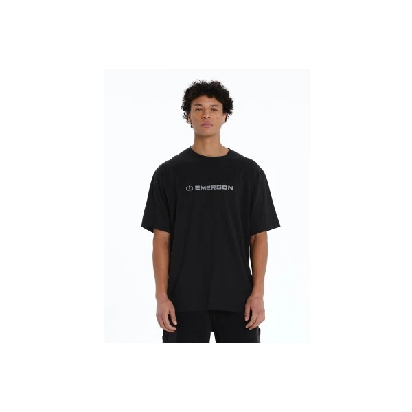 Emerson Logo T-Shirt Ανδρικό (261.EM33.03 BLACK)