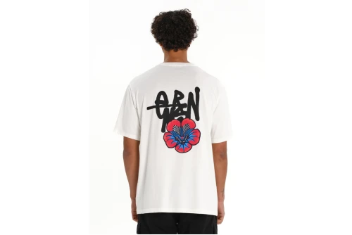 Emerson Flower T-Shirt Ανδρικό (261.EM33.13 OFF WHITE)