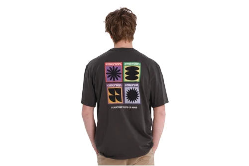 Emerson Conscious State Of Mind T-Shirt Ανδρικό (261.EM33.19 CHARCOAL)